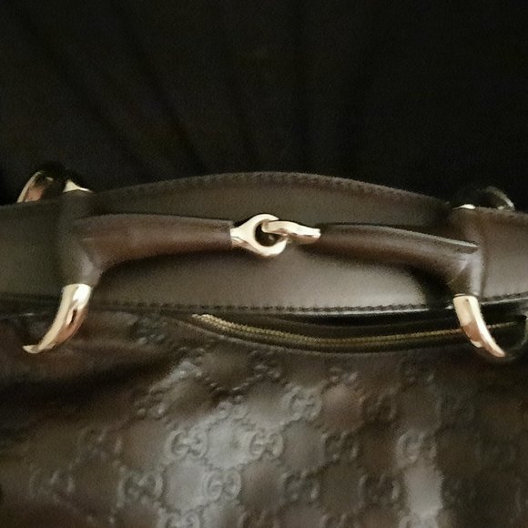 AUTHENTIC  GUCCI  HOBO BAG - Picture 1 of 4